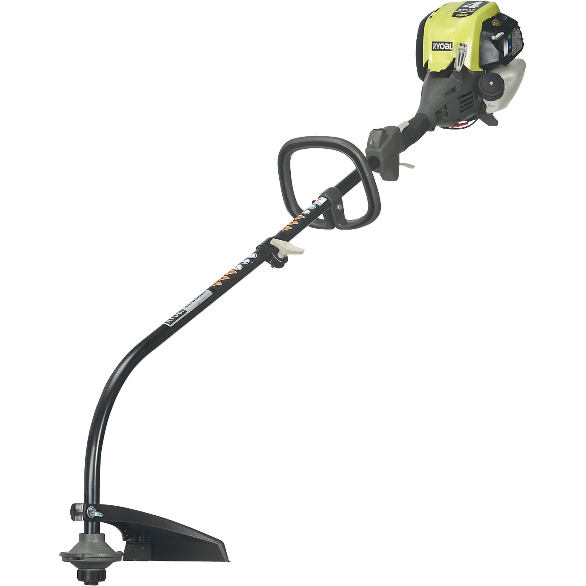 Ryobi Curved Shaft Gas Trimmer — 30cc, 17in. Cutting Width, Model# ZRRY34420
